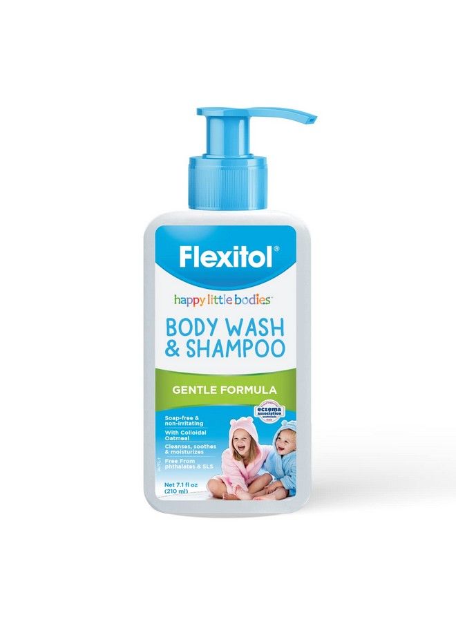 Flexitol Happy Little Bodies Body Wash and Shampoo, Gentle Formula, 7.1 Ounce - Image 1