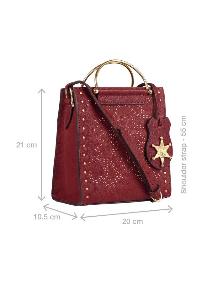 Hidesign حقيبة جلدية نسائية من هايدساين - مارسالا، بني - Image 2