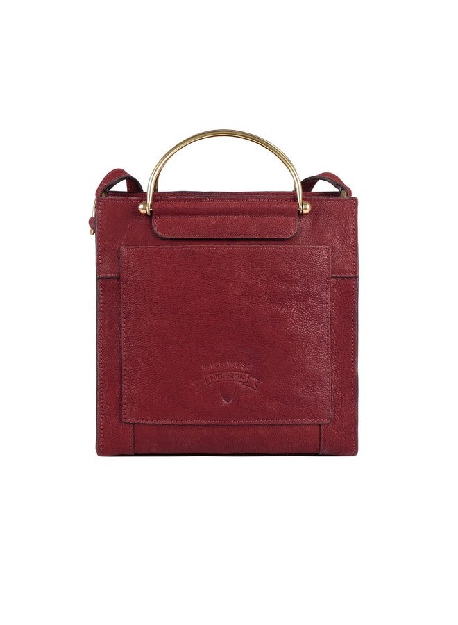 Hidesign حقيبة جلدية نسائية من هايدساين - مارسالا، بني - Image 3