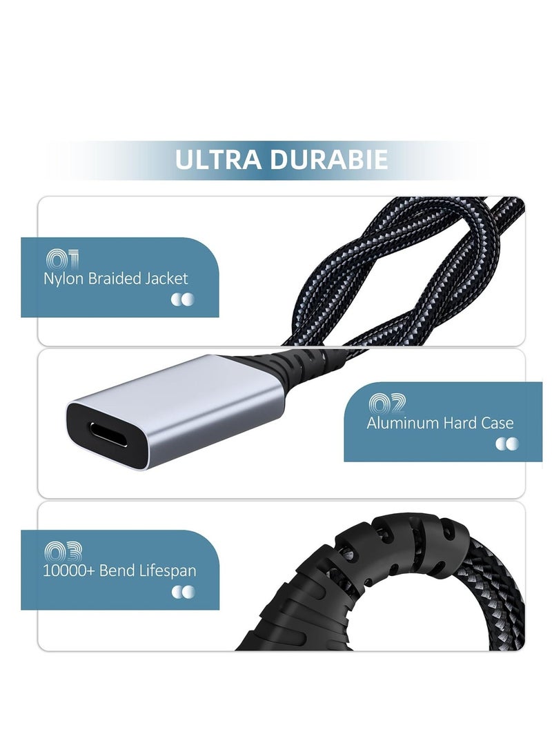 SYOSI - USB C to Lightning Audio Adapter Cable USB Type C Male to Lightning HiFi Audio Female Headphones Converter Fit with iPhone 15 Pro Max, iPad ProAir, MacBook, Galaxy S23 S22, Pixel 7 6 - Image 1