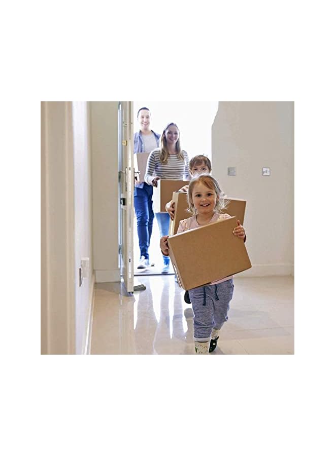 promass Door Stopper Set, Flexible Door Stopper Rubber Home Premium Smart Stackable Slip-Resistant Heavy Duty Design 100% Non-Toxic Odorless Doorstops Work on All Surfaces, Carpet Floors - Image 5