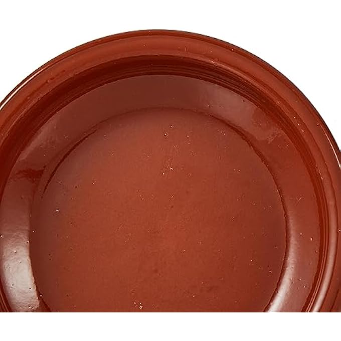 rayihni Brown Clay Round Deep Plate 10 Cm - Image 4
