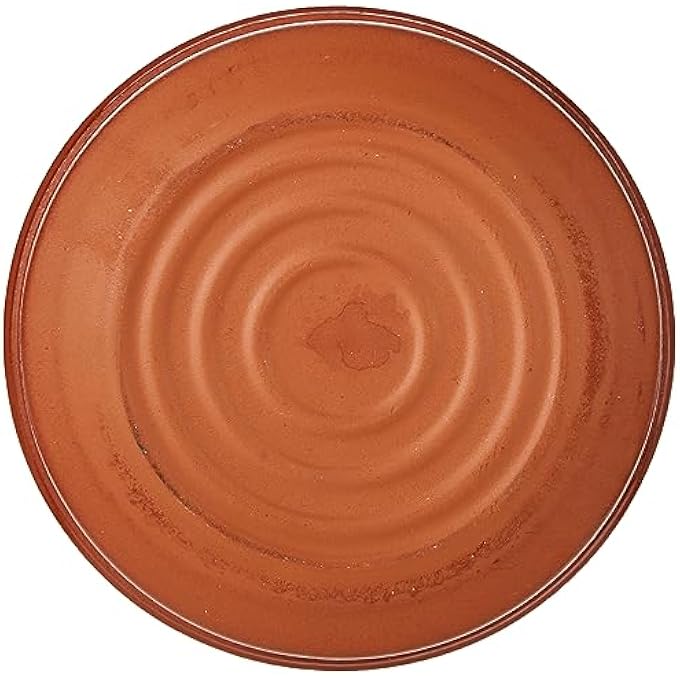rayihni Brown Clay Round Deep Plate 10 Cm - Image 3