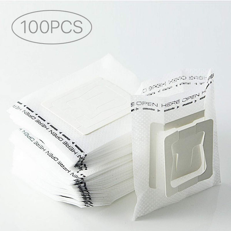 Ayevision 100Pcs Portable Coffee Filter Paper Hanging Ear Drip Coffee Bag Single Serve Disposable Drip Coffee Filter Perfect for Travel, Camping, Home, Office - Image 4