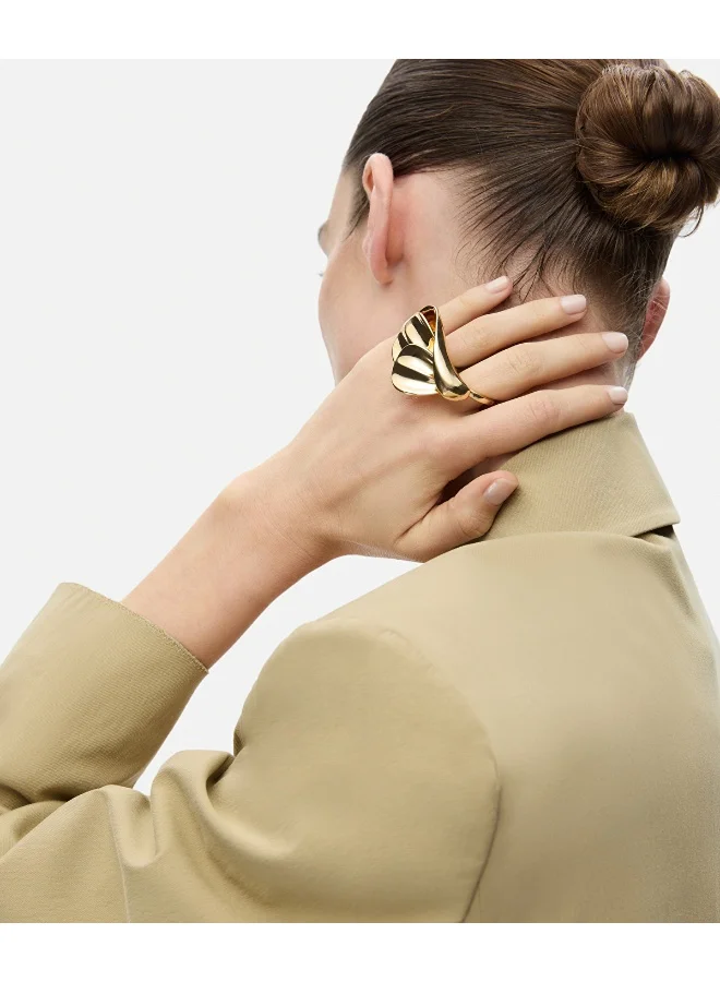 Multi-Piece Leaf Ring