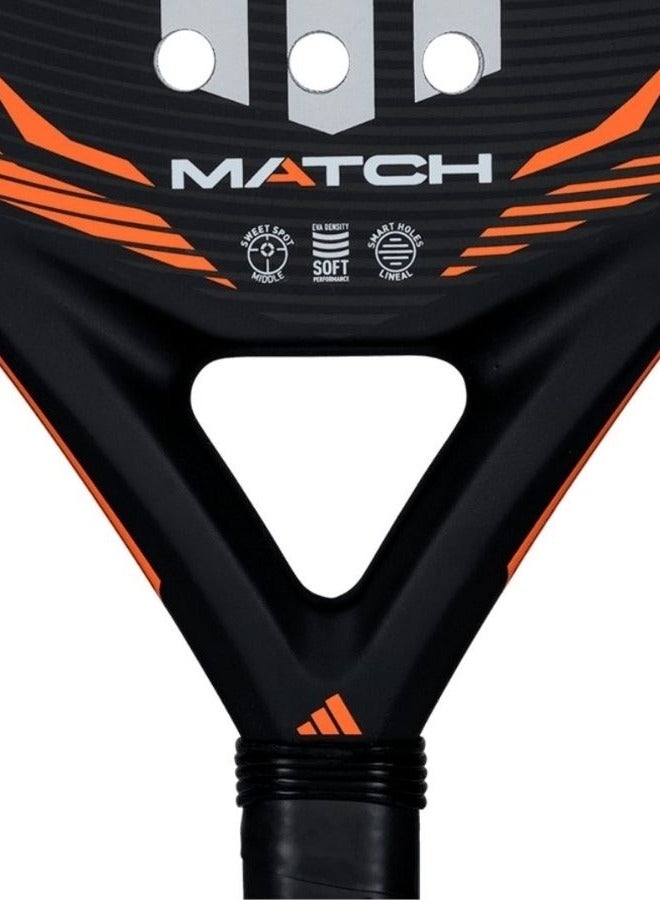 Adidas مضرب باديل أديداس ماتش أسود/برتقالي 2026 - Image 5