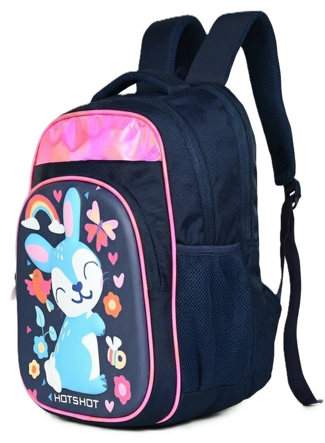 HOT SHOT RABBIT_1807|school bag for boys|bag for girls |kids school bag|for boys & girls|15 INCH|water resistant|20L kids school bag - Image 1