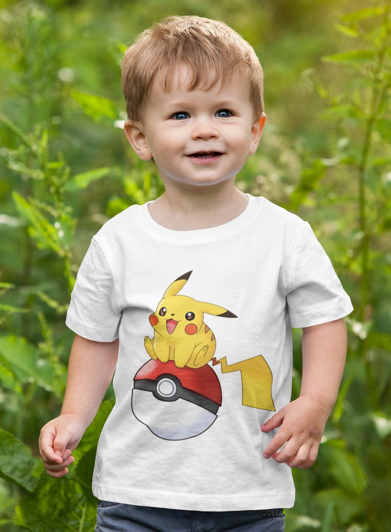 ZOOM Vibrant Pokémon T-Shirt for Kids | Ideal for Fans and Playtime  - Image 1