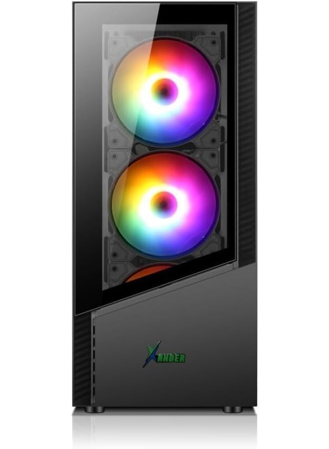 كمبيوتر ألعاب بمعالج Core i5 (الجيل السابع) | بطاقة رسوميات GTX 1050Ti (سعة 4 جيجابايت) | ذاكرة عشوائية 32 جيجابايت | قرص تخزين SSD سعة 500 جيجابايت | نظام تشغيل Windows 10/11 | تقنية WiFi 6 | خيار مثالي للألعاب ومحطات العمل - Image 1