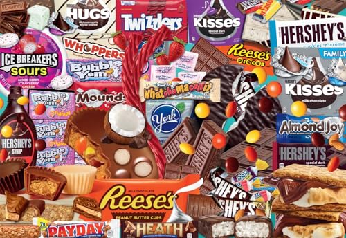 Buffalo Games - Hershey - Hershey Deluxe Collage - 2000 Piece Jigsaw Puzzle for Adults -Challenging Puzzle Perfect for Game Nights - Finished Size is 38.50 x 26.50 - Image 2