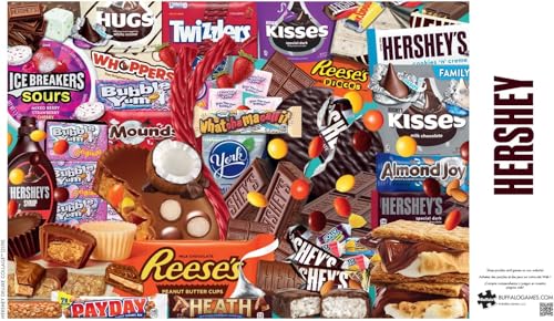 Buffalo Games - Hershey - Hershey Deluxe Collage - 2000 Piece Jigsaw Puzzle for Adults -Challenging Puzzle Perfect for Game Nights - Finished Size is 38.50 x 26.50 - Image 5