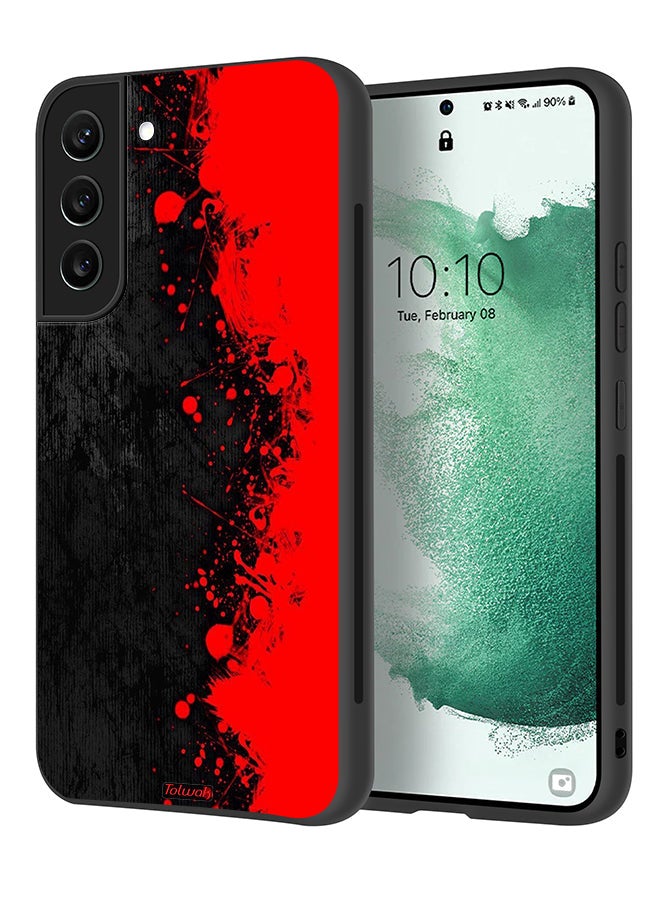 Tolwak Samsung Galaxy S21 FE 5G Protective Case Cover Paint Abstract Pattern - Image 1