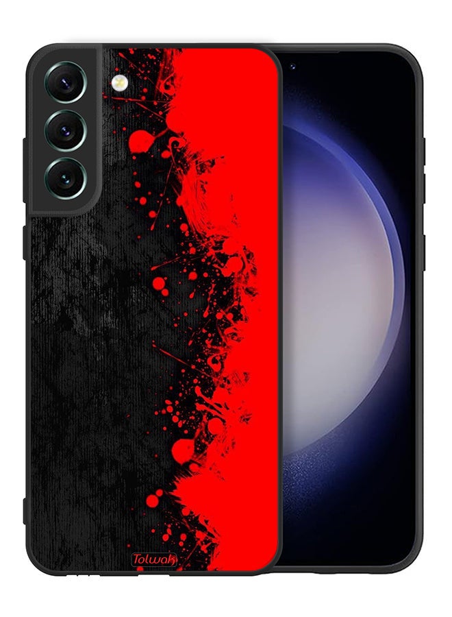 Tolwak Samsung Galaxy S21 FE 5G Protective Case Cover Paint Abstract Pattern - Image 2