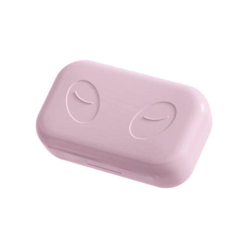Home office travel contact lens cleaner ultrasonic for dentures jewelry eyewear 45kHz stainless steel tank 200ml - Image 1