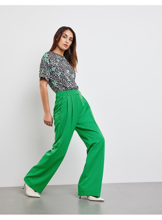 GERRY WEBER Trousers with a wide leg - Image 4