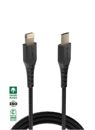 USB-C to Lightning Fabric lion x Cable, 1 M