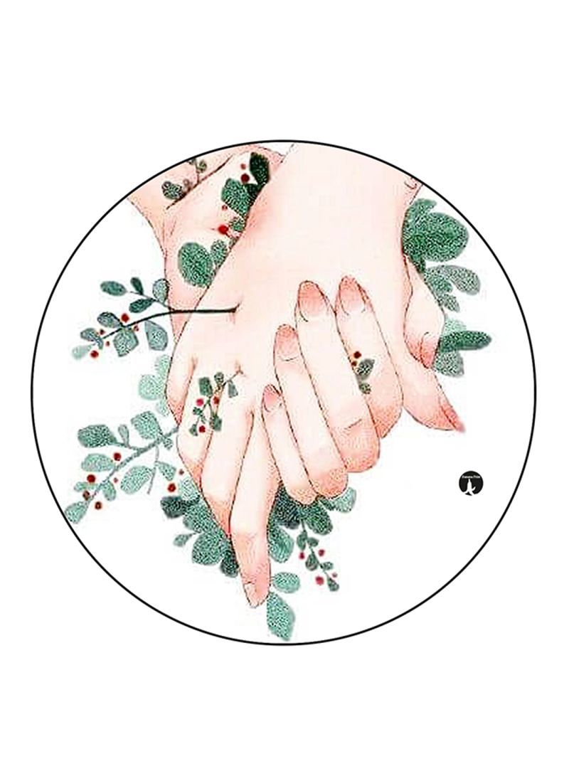 RKN Hands Printed Mouse Pad Multicolour