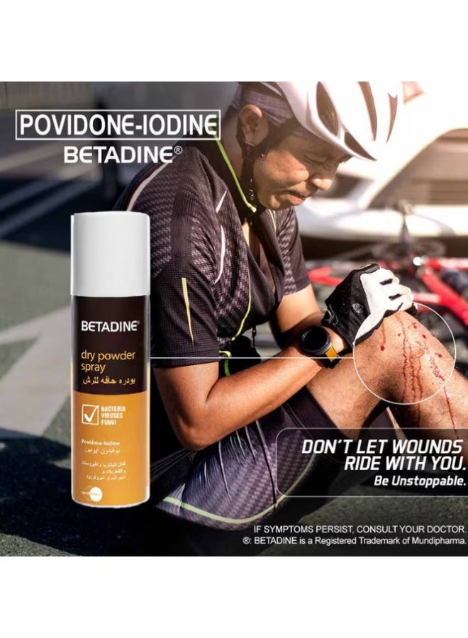 BETADINE Betadine Povidone Iodine Dry Powder Spray 55g  - Image 4