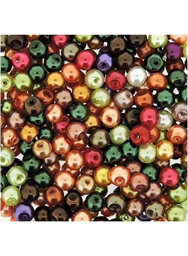 نيبمينينت طقم لآلئ زجاجية 4بوصة