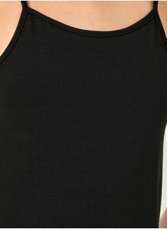 Styli Strappy Lace Detail Slip Dress  - Image 3