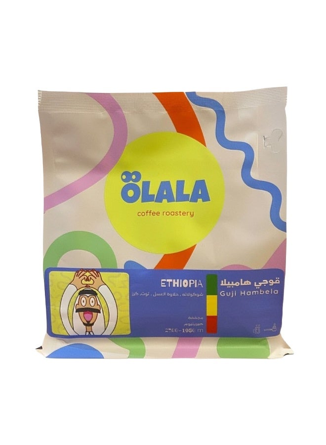 Olala Ethiopia Guji Hambella Natural Filter And Espresso 250 gm
