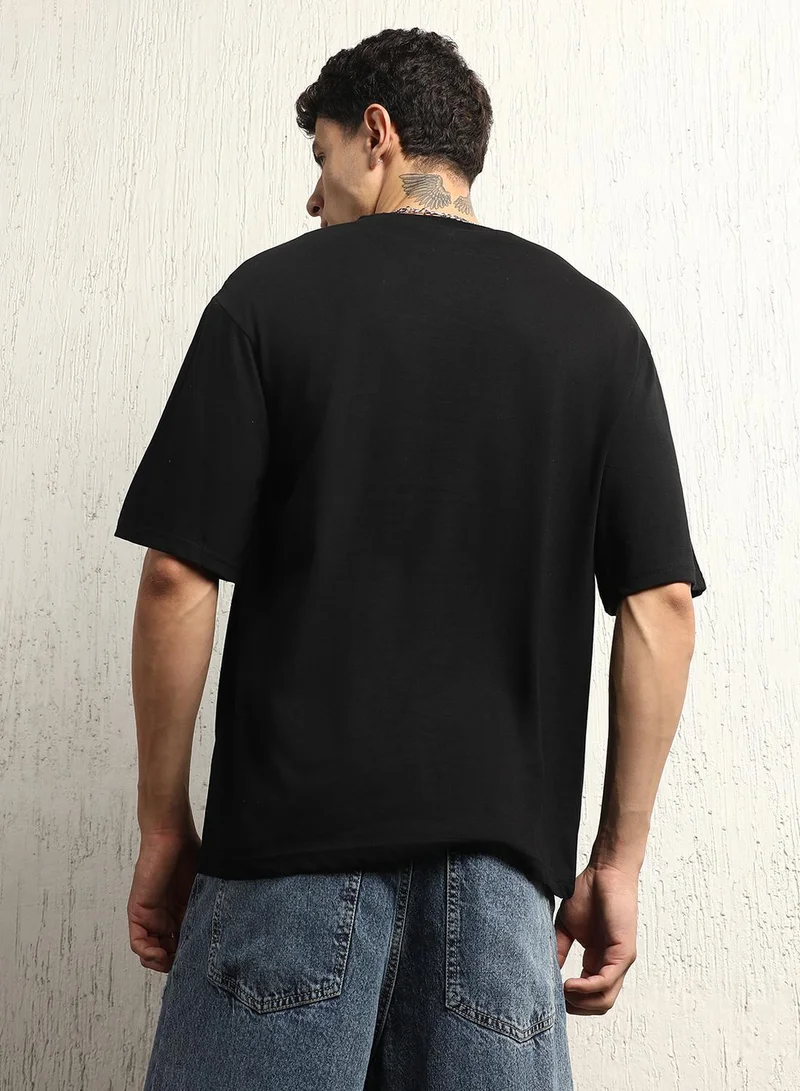 Hubberholme  Black T-Shirt For Men  | Best Price UAE