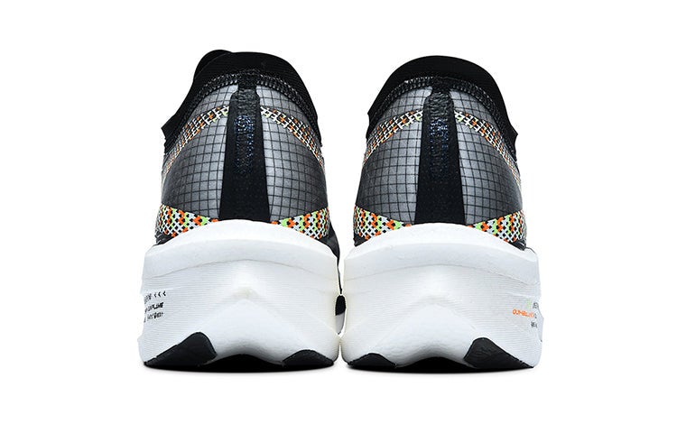 361 Degrees x Qu!k Foam Flying Flame PB Running Shoes 'Black' - Image 3