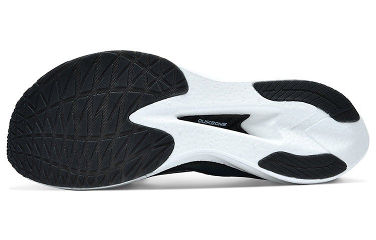 361 Degrees x Qu!k Foam Flying Flame PB Running Shoes 'Black' - Image 4