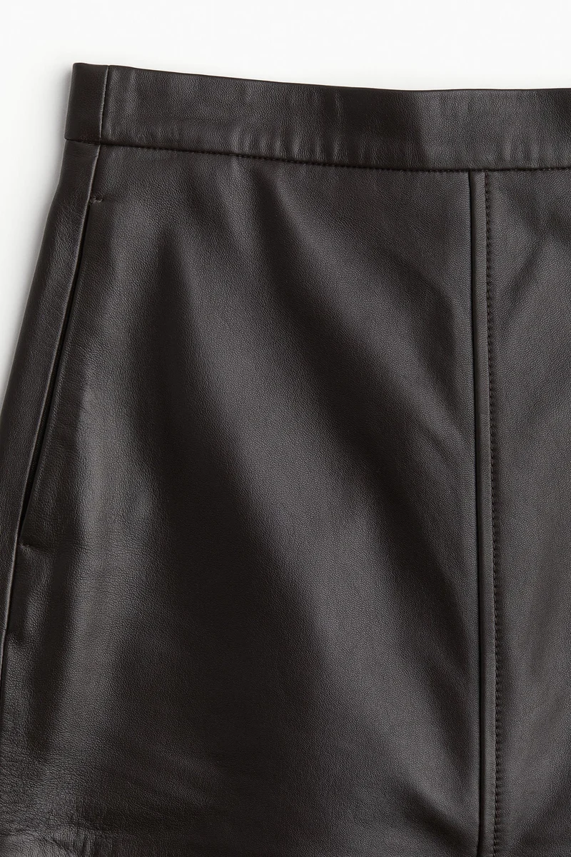 H&M Leather pencil skirt