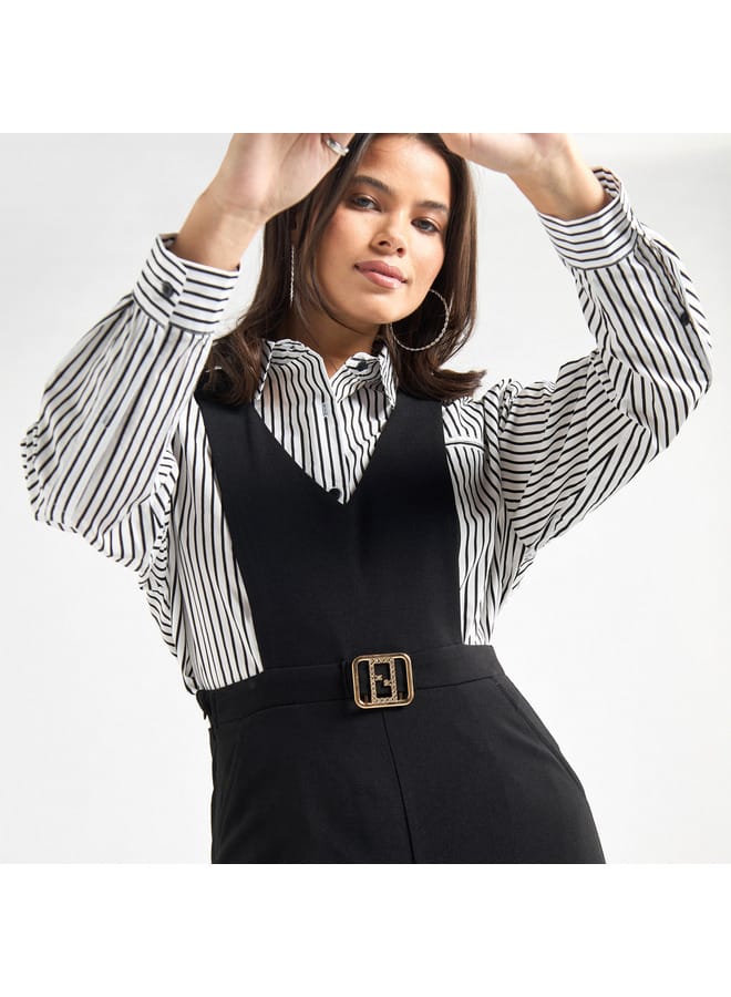 Splash FAV Jumpsuit with V-neck and Pockets - Image 4