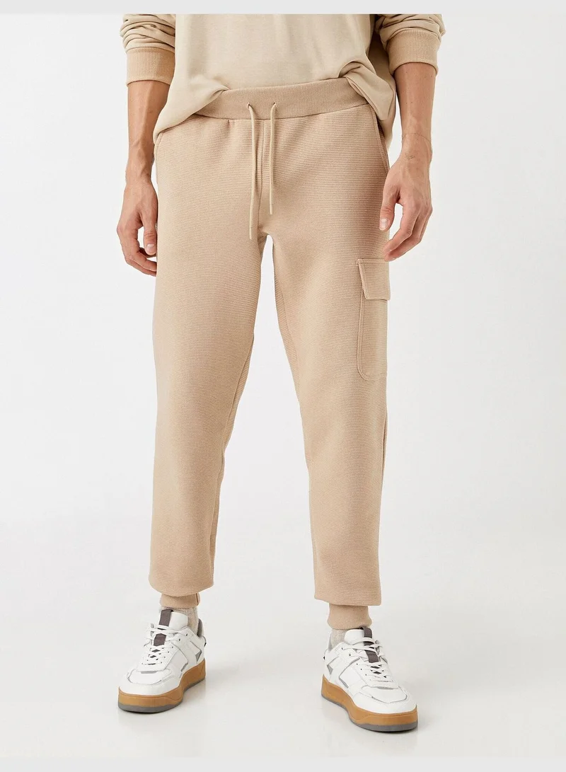 KOTON Cargo Sweatpants Pocket Detailed