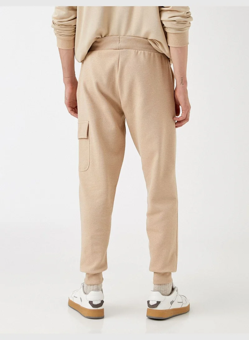 KOTON Cargo Sweatpants Pocket Detailed
