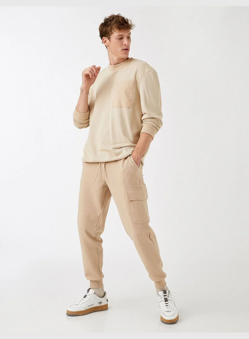 KOTON Cargo Sweatpants Pocket Detailed