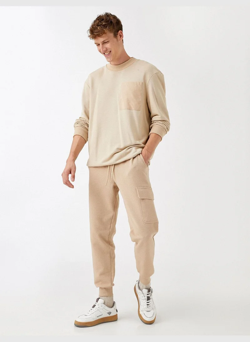 KOTON Cargo Sweatpants Pocket Detailed