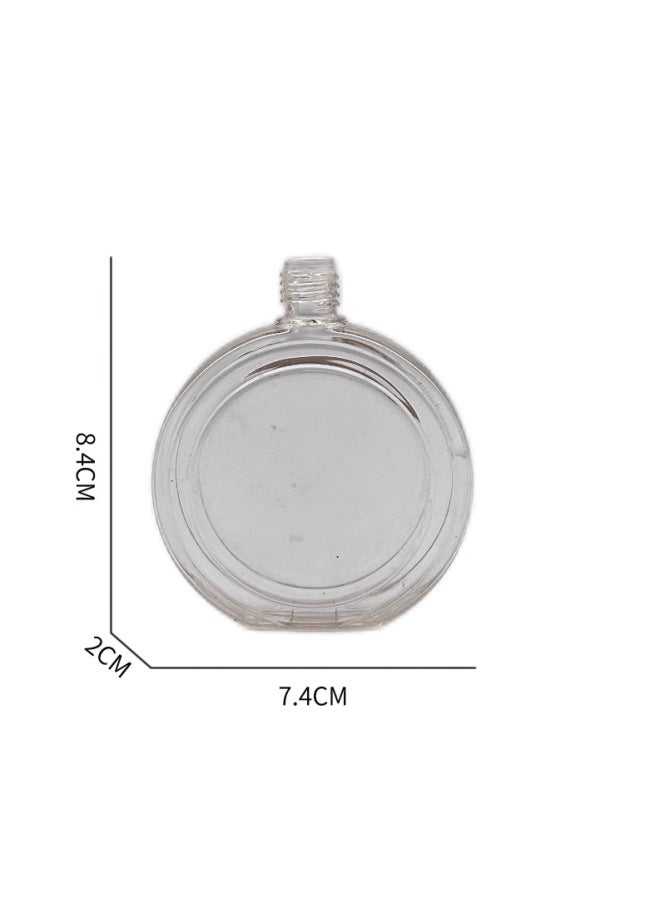 Manufacturers PVC Cosmetic Bottle Laundry Detergent Bottle Skin Care Bottle Dropper Bottle Suit Perfume Bottle Sugar Play Tide Play Ornaments-Color:Transparent Perfume Pvc Bottle  - Image 1