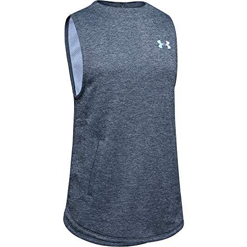 Under Armour Girls' UA Infinity Sleeveless Layer Youth X-Small Gray - Image 1