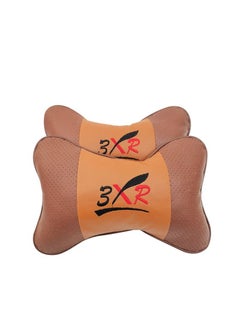 2 Piece Car Seat Neck Rest Head Rest Support Safety Cushion