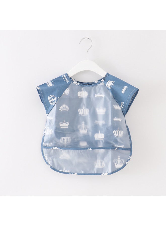 Summer Thin Reverse-wear Baby Feeding Bib Children's Smock Summer Infant Waterproof Feeding Bib Anti-dirt Magic Tool