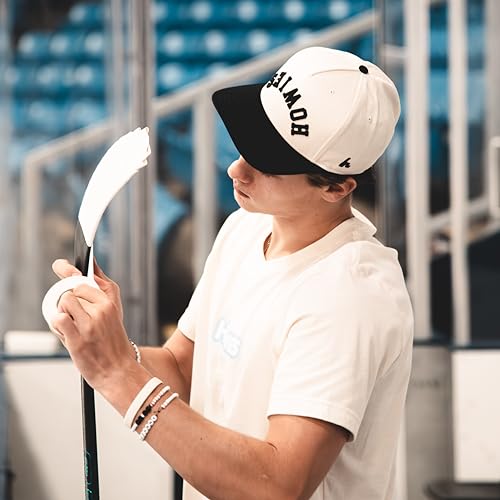 Howies Hockey - White Hockey Tape 5 Pack - Cloth Stick Tape - Strong Grip, Long-Lasting Adhesive for Stick Blade, Lacrosse, Baseball - 1 Inch x 20 Yards - Professional Quality for All Sports - Image 5