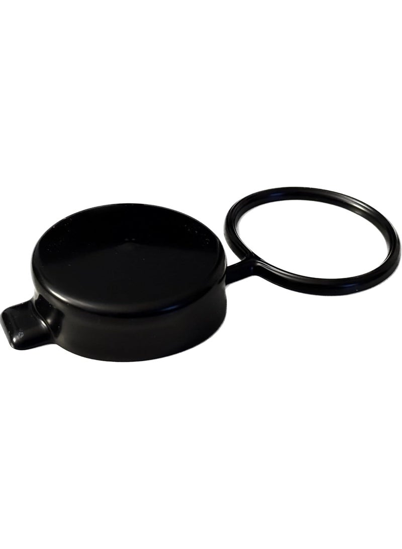 Tethered 2.375inch ID, Capless Gas Cap Dirt, Water & Dust Cover Compatible With GMC, Chevrolet, Buick & Cadillac Capless Gas Cap Fuel Filler Nozzle Cover - Image 3