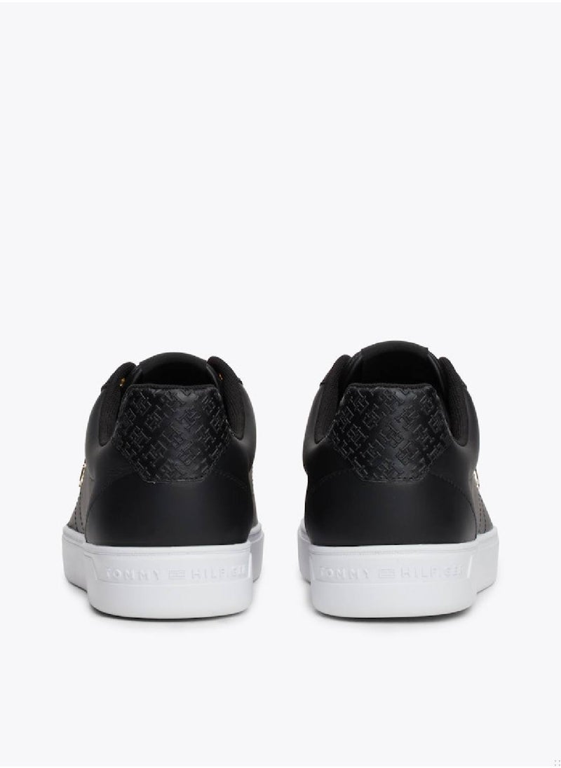 Women's Leather TH Monogram Sneakers - Leather, Black - pzsku/Z7BA221CCF75DE3DF070CZ/45/_/1741873994/134d7494-4417-4674-bdbc-45bcd57a32e3