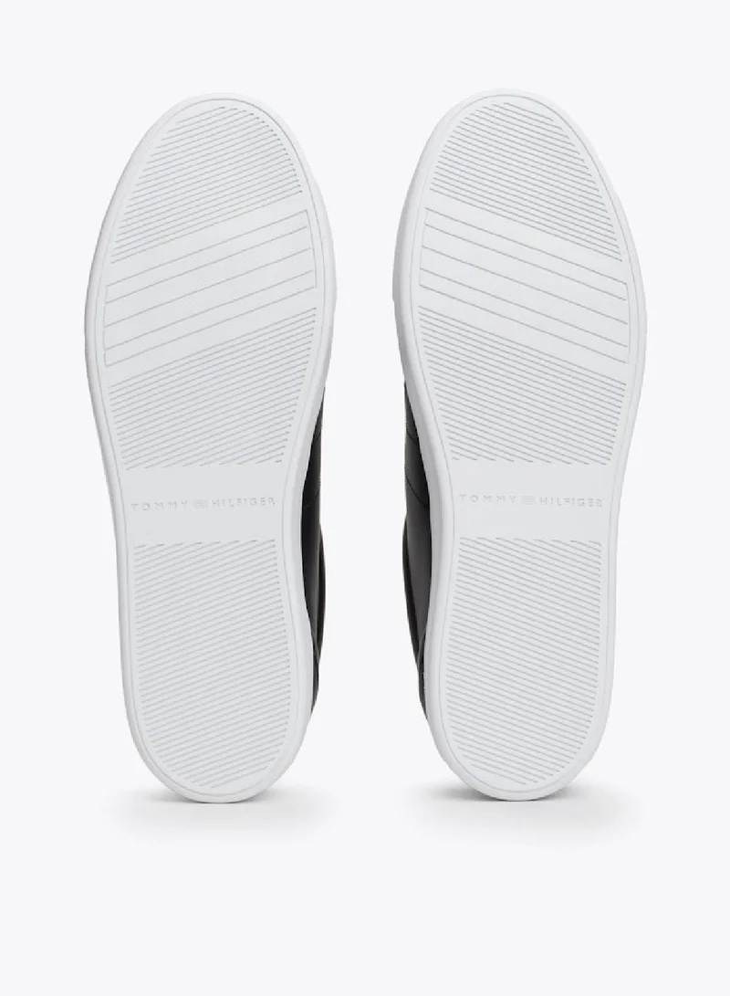 TOMMY HILFIGER Leather Th Monogram Sneakers