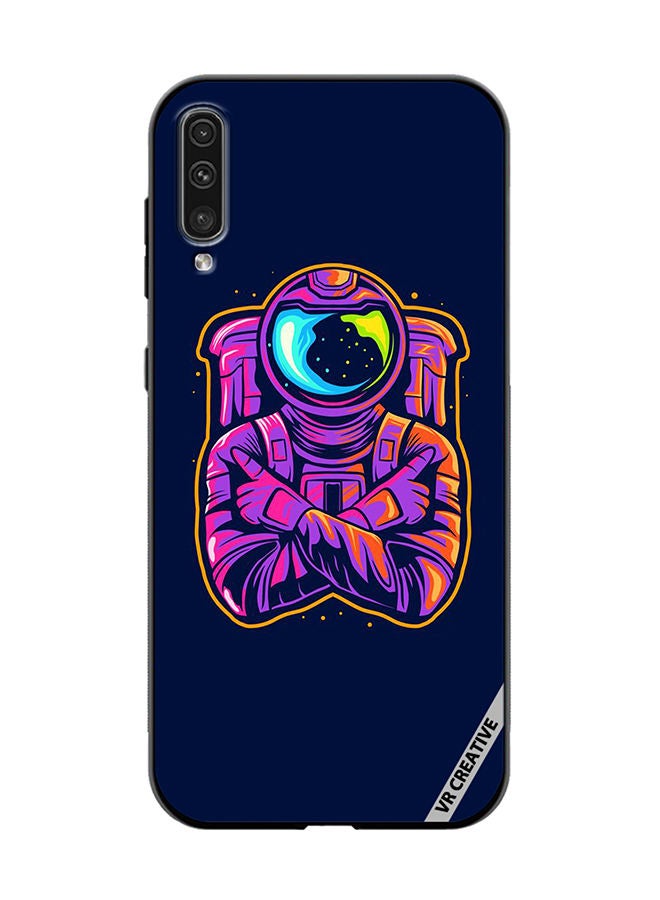 VR CREATIVE Protective Case Cover For Samsung Galaxy A50/A50s Cool Astro Design Multicolour - Image 1