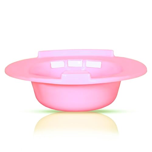 Only Rajesh OnlyRajesh Sitz Bath Tub for Adults - Sturdy Hot Hip Bath Tub for Piles Pain Relief, Fissure & Postpartum Recovery, Naturopathy, Fistula Treatment - Postpartum Essentials, Adult Bath Tubs - Pink - Image 1