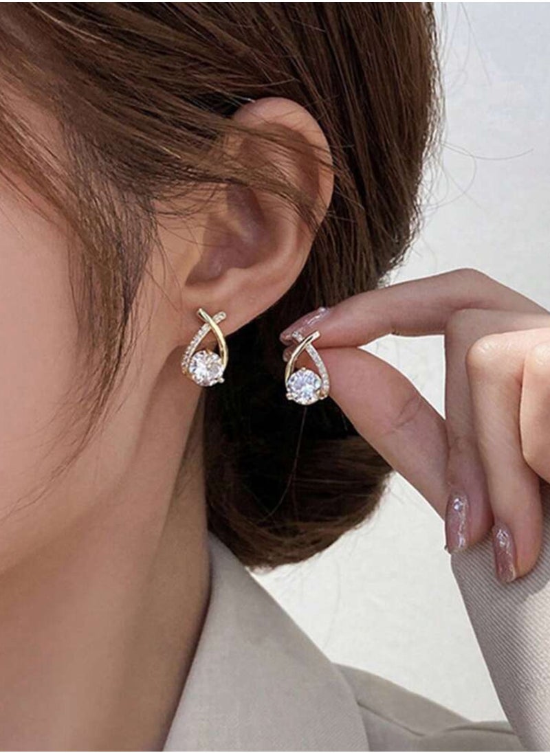 Equal - Stylish & High Quality Earrings For Women Cubic Zirconia - Image 1