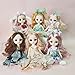 TNDCKP 6 Pcs 6 Inch Princess Girl Mini Dolls Small Princess Little Girl Miniature Dolls for 3 Year Old Girls 1 - Image 2
