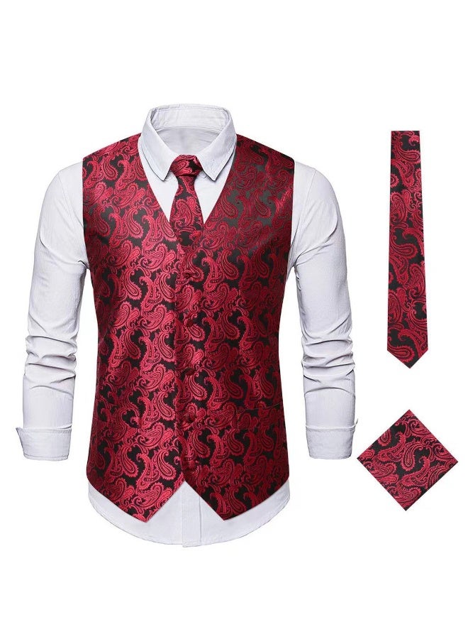 Shougu New Fashionable Casual Men's Suit Vest - Image 1