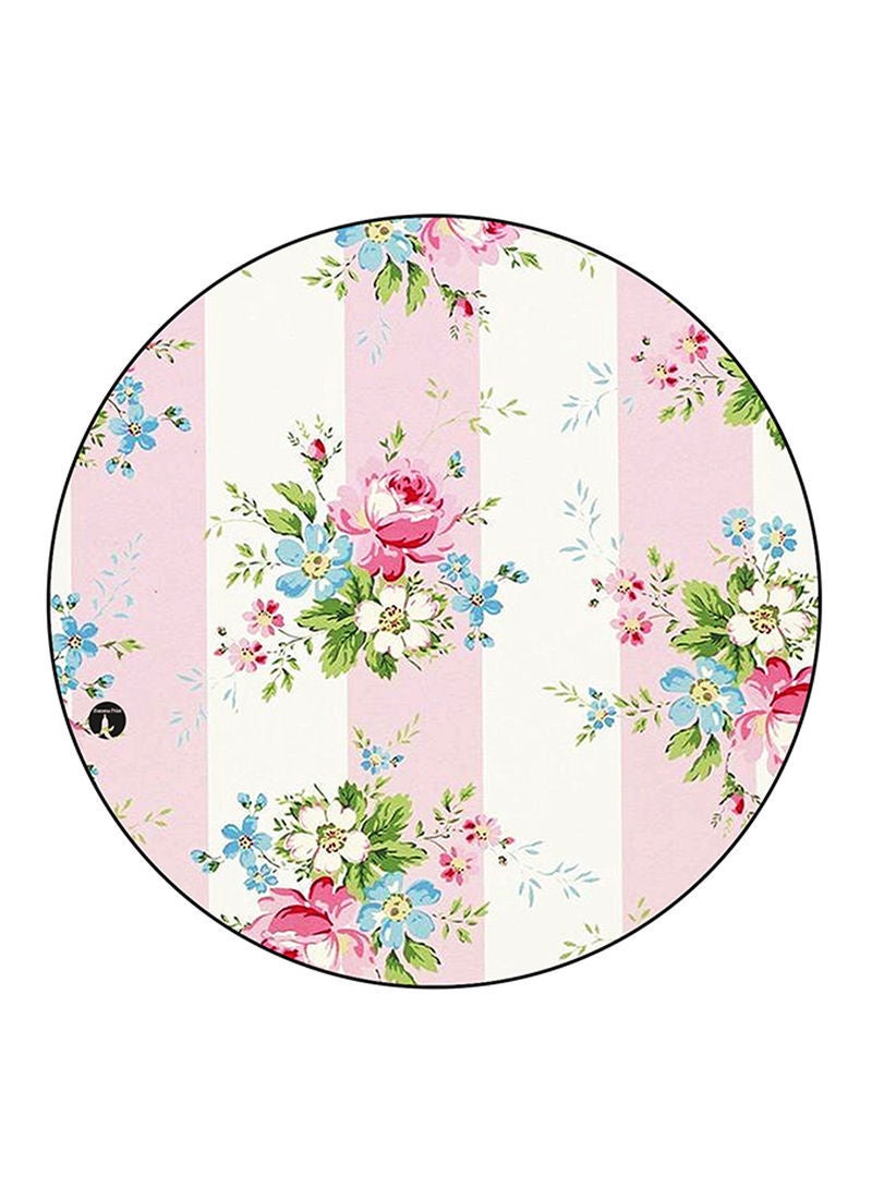 RKN Flowers Printed Mouse Pad  Multicolour