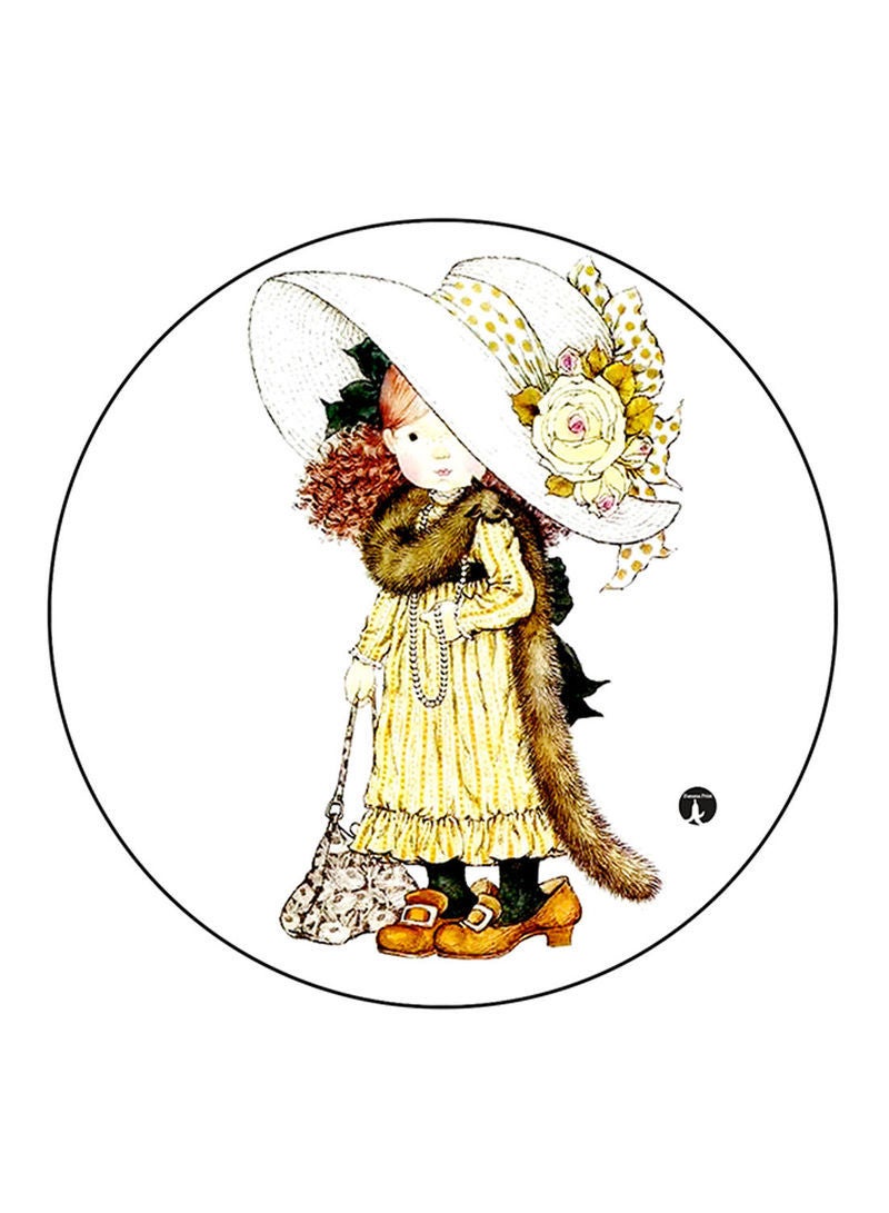 RKN Vintage Art Printed Fridge Magnet  Multicolour - Image 2