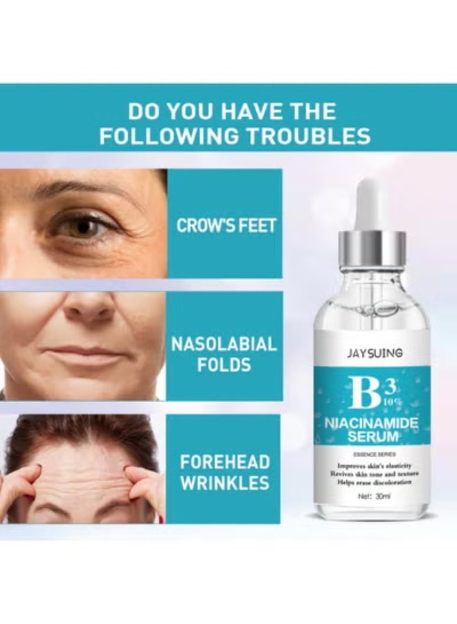 Jaysuing 3-PACKS Niacinamide Essence, Moisturizing, Firming Skin and Reducing Fine Lines 30ml*3 - Image 5